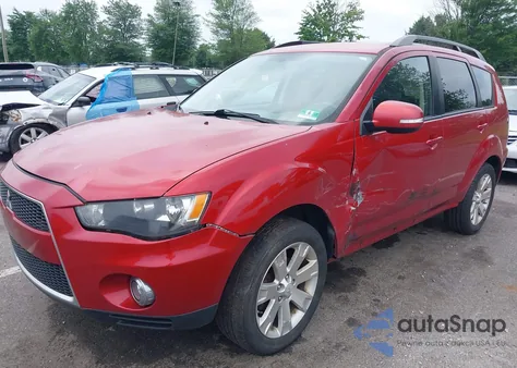 2013 Mitsubishi Outlander Se из США, поврежденный, VIN JA4JT3AW0DU019608